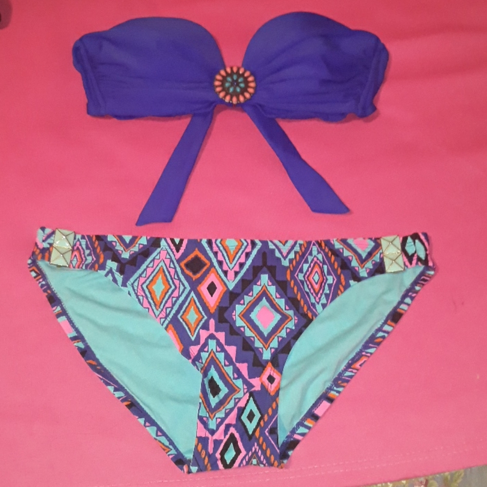 Two piece bathing suit